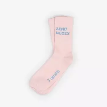 Носки 7 пятниц SEND NUDES, 35-40, розовые