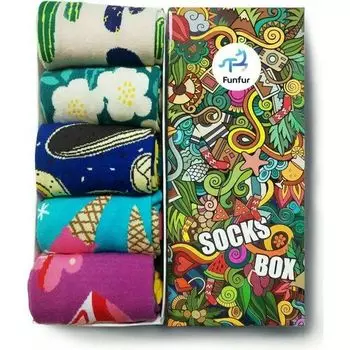 Носки Funfur Cozy в наборе 5 пар