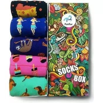 Носки Funfur Oops в наборе 5 пар