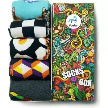 Носки Funfur Street в наборе 5 пар