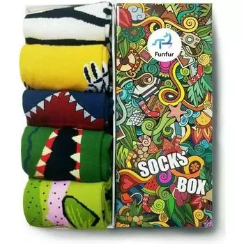 Носки Funfur Zoo в наборе 5 пар