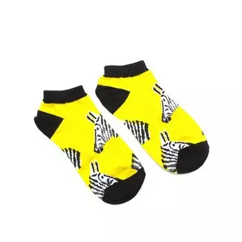 Носки короткие Krumpy Socks Euro. Зебры, 35-40