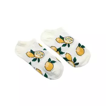 Носки короткие Krumpy Socks Fresh. Лимон, 35-40