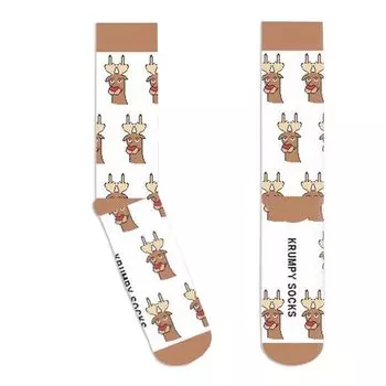 Носки Krumpy Socks Олень с Рогами, 40-45