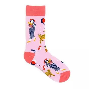 Носки Krumpy Socks Paris, 35-40, Розовый