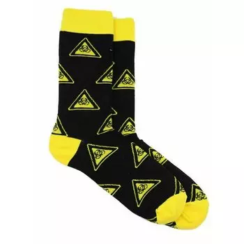 Носки Krumpy Socks Radiation, 40-45, черный