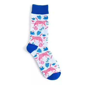 Носки Krumpy Socks Розовая пантера, 35-40, белый