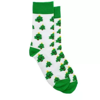 Носки Krumpy Socks WoW. Новогодние. Ёлочка Ничоси, 35-40