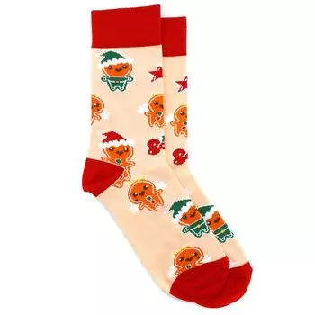 Носки Krumpy Socks WoW. Новогодние. Печенька, 35-40