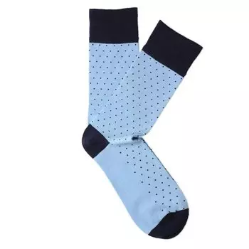 Носки Tezido, голубые в точку, 41-46