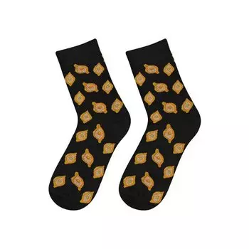 Носки ZAIN "Хачапури" 028, черные