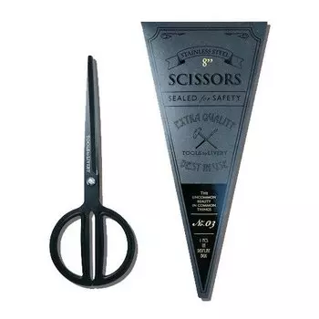 Ножницы, 20 см, черные