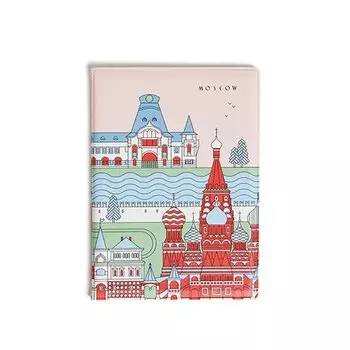 Обложка для паспорта "Дореволюционная Москва"