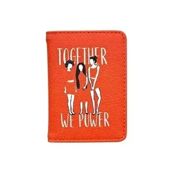 Обложка для проездного билета Be Smart, коллекция Girls, красная, 7,7 х 10, искусственная кожа