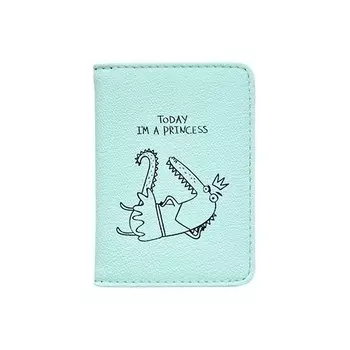 Обложка для проездного билета Be Smart, коллекция Strange Animals, Крокодил, 7,7 х 10, искусственная кожа