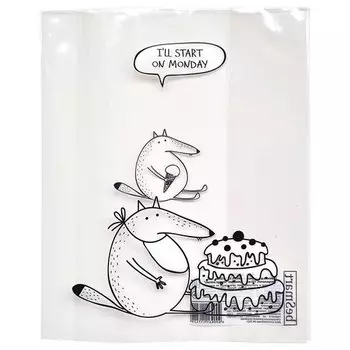 Обложка для тетради Be Smart "Strange animals" 35 х 21 см, 100 мкм, 1 шт.