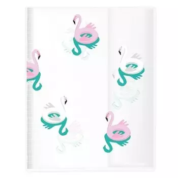 Обложка для тетради "Flamingo", 35 х 21 см