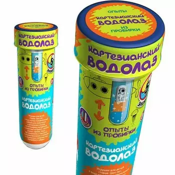 Опыты из пробирки Master IQ Картезианский водолаз