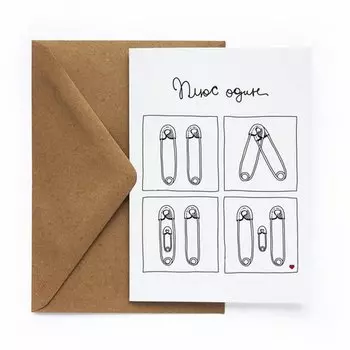 Открытка «Булавочки»