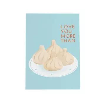 Открытка Хинкали