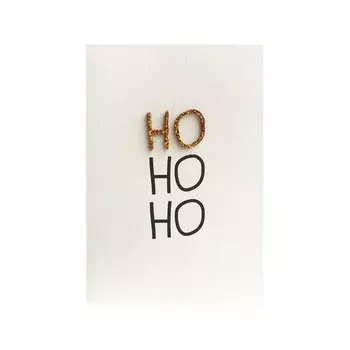 Открытка HO HO HO НГ