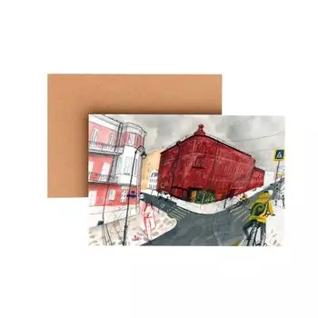 Открытка Патриаршие пруды