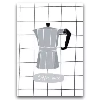 Открытка "Coffee time"