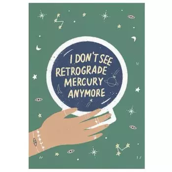 Открытка "Mercury Retrograde"