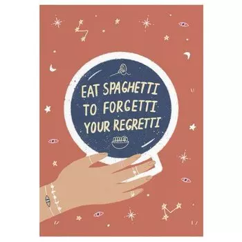 Открытка "Spaghetti"