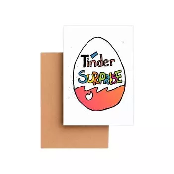 Открытка Tindersurprise