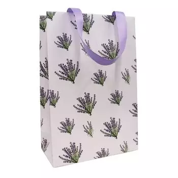 Пакет подарочный "Лаванда" А5, 16 х 24 х 8 см