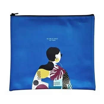 Папка Infolio Study "Indigo" для тетрадей, 25,8 х 22 см