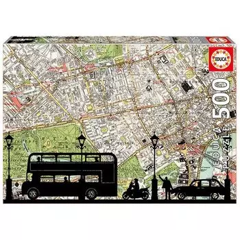 Пазл Educa Час пик, 500 деталей