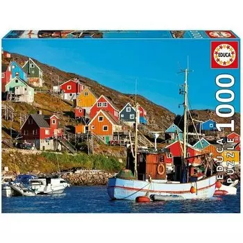 Пазл Educa Северные дома, 1000 деталей
