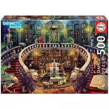 Пазл Educa Старая библиотека, 500 деталей