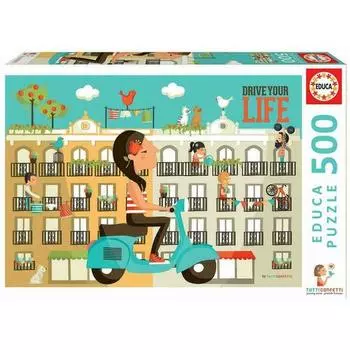 Пазл Educa Управляй своей жизнью, 500 деталей