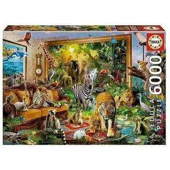 Пазл Educa Вход в спальню, 6000 деталей