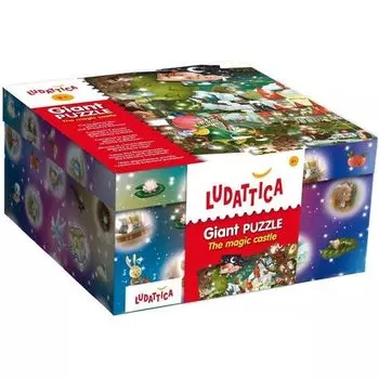 Пазл гигантский "Волшебный замок", 48 элементов