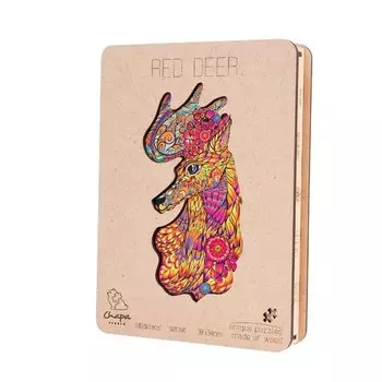 Пазл Сhapa Puzzles «Благородный олень» M, 14 х 40 см, 137 деталей