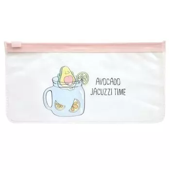 Пенал-косметичка Be Smart "Avocado" 9 х 20,5 см