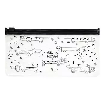 Пенал-косметичка Be Smart "Feed us" 9 х 20,5 см