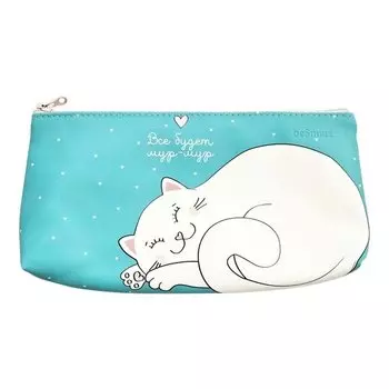 Пенал-косметичка Be Smart "Mur-mur" 21 х 10 см