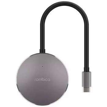Переходник Rombica Type-C "Hub Metal", 1,7 м