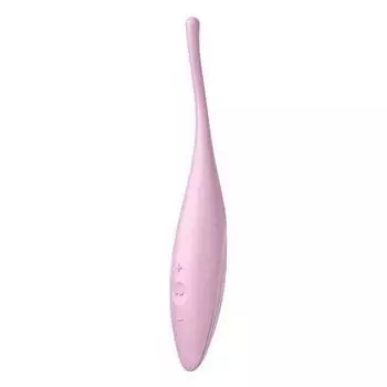Перезаряжаемый точечный вибромассажер Satisfyer Twirling Joy, розовый
