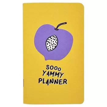 Планер недатированный Be Smart Fruits Слива, 48 листов, 108 х 175 мм