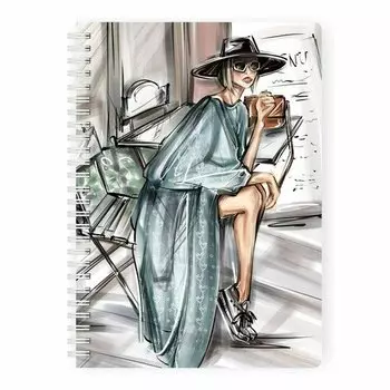 Планер remarklee MyPPlaner Прячась от солнца, 166 страниц, на спирали, А5