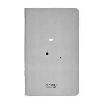 Планнер датированный 2021-2022 Be Smart "Minimalism", 48 листов, 10,8 х 17,5 см, серая