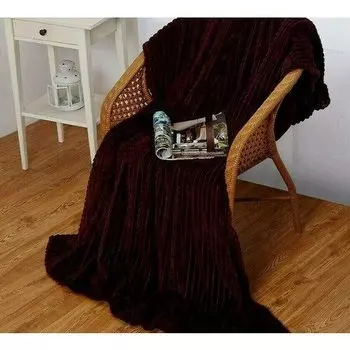 Плед GoodNight Велсофт Velvet 200х220, слива