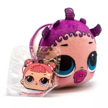 Плюшевая сумочка-антистресс с сюрпризом внутри "LilRollerSK8er"