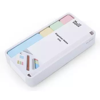 Подставка Deli NS116 Nusign для стикеров + стикеры